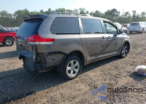 2013 Toyota Sienna Le V6 8 Passenger из США, поврежденный, VIN 5TDKK3DC7DS295982